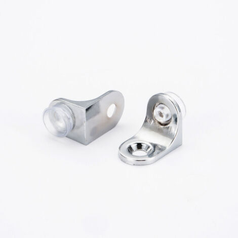Staffe per mensole KZQ, staffa invisibile, supporto per parete, vetro, armadietto, mobili, supporto per mensole con staffe di copertura antiscivolo, confezione da 12 (1/4)