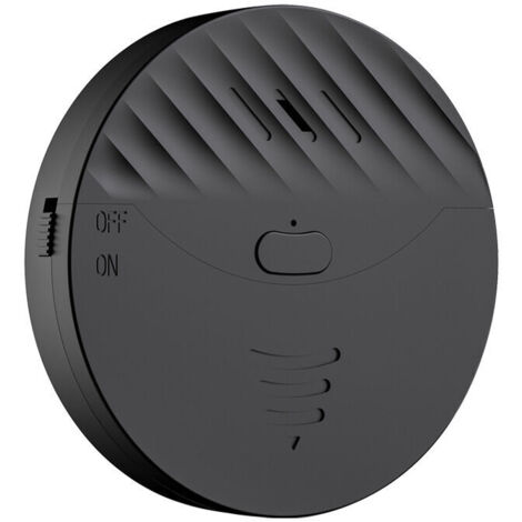 Rilevatore di allarme a vibrazione KZQ con livello sonoro di 130 dB e sensibilità della luce LED regolabile per finestra nera, 1 confezione (1/3)