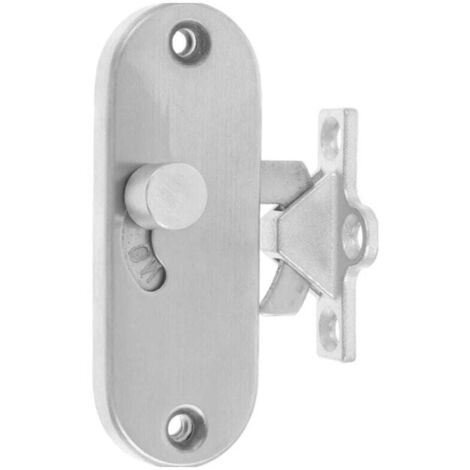 Serratura per porta scorrevole ad angolo retto KZQ 90° con fibbia Serratura per porta scorrevole e serratura per porta del fienile (1/4)