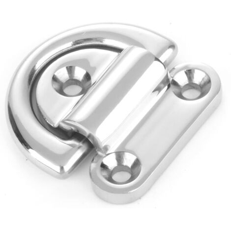 Ancora da ponte in acciaio inossidabile KZQ da 6 mm con anello a D e occhiello pieghevole per rotaia marina SUS316 (1/4)