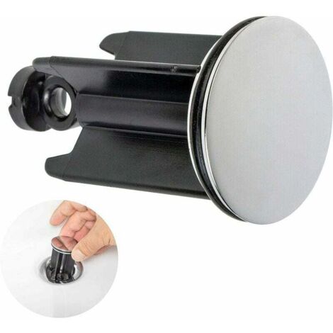 Tappo universale per lavandino, copertura per lavandino, scarico regolabile bianco, adatto per bagno, WC e lavello della cucina (40 mm) | Leroy Merlin