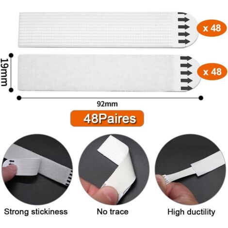 40 Ganci Autoadesivi Trasparenti Invisibili, Con Viti Adesive, Portata 5 Kg, Per Quadri Poster Foto Senza Fori - 3