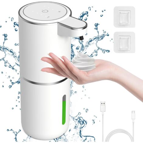 SVAVO Dispenser automatico di sapone da 600ml a parete, sensore intelligente senza contatto, distributore di sapone liquido Touchless per Hotel, cucina  13