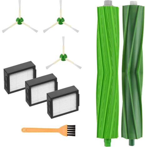Accessoires pour aspirateur Kit pour brosses Convient pour i-robot R-oomba E5 E6 E7 i7 i7+ i8 i8+ j7 j7+ i6 i6+ i4 i4+ i3 i3+ filtre Ket,Remplaçant Filtres et Brosses Kit pour Aspirateur Robot (1/5)