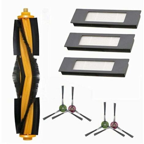 Vtizikl Pour Ecovacs Ozmo 920/950/t5/t8/t8 Aivi/ N8 Pro+ Brosses filtrantes Hepa (1/4)
