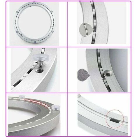 AGOOL Étau de fixation de mouches – Étau rotatif avec pince AGOOL Étau de fixation de mouches – Étau rotatif avec pince
