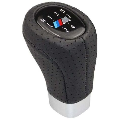 Vtizikl 5 Vitesses Pommeau de Levier de Vitesse pour BMW E34 E36 E38 E39 E46 E53 E60 E61 E63 E64 E83 E90 E91 E92 E93 Levier de Vitesses Handball Levier de Vitesses Handball (1/4)