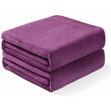 Vtizikl serviettes de bain, draps de bain 80180cm grandes serviettes très absorbantes pour sauna douche natation salle de bain hôtel voyage (prune) (1/5)