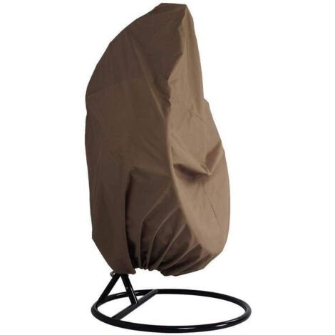 Vtizikl Jardin Rotin Osier Fauteuil Suspendu Imperméable Housse Meuble - Housse de Protection pour œufs Chaise -Couverture en 210D OxforPolyester PVC Revêtement (1/5)