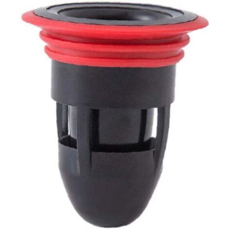 Vtizikl NiceJoy Bouchon de siphon de sol en silicone anti-odeurs, protection anti-refoulement pour siphon de douche, bouchon de canalisation anti-odeurs, noir (1/4)