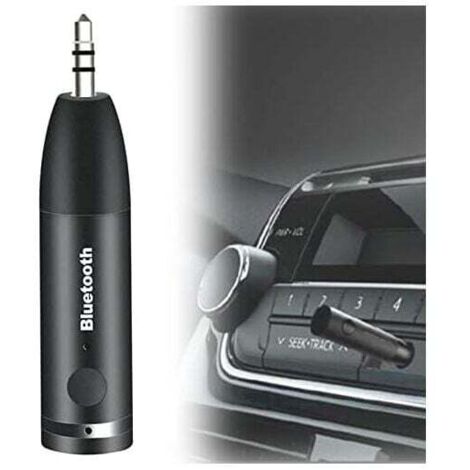 Vtizikl Adaptateur Bluetooth Aux V5.0, récepteur jack 3,5 mm, mains libres, streaming audio, systèmes stéréo domestiques, haut-parleurs, casques audio (1/4)
