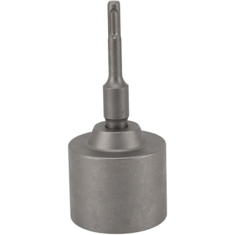 Vtizikl Post Driver, SDS Shank T Post Driver Attachement 5 Pits Shank Steel Clôture Post Driver pour Conduire des Tiges de Terre (65mm) (1/4)