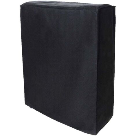 Vtizikl Housse de Rangement pour lit Pliant, Housse de lit Pliant noir Portable Housse de lit Pliante Housse de Protection Anti-Poussière pour Intérieur Extérieur(102 33 104cm) (1/4)