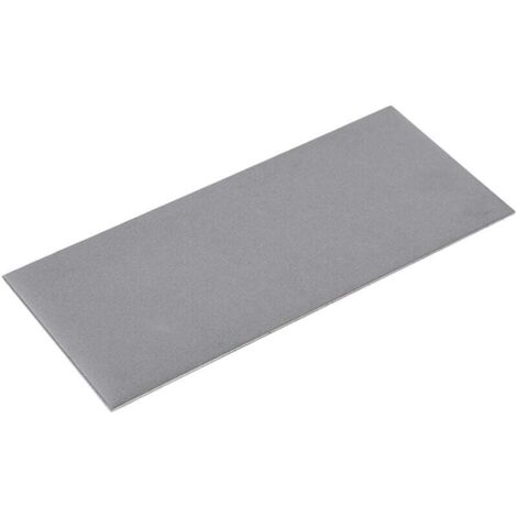 Vtizikl Pierre à Affûter Rectangle Diamant, Pierre à aiguiser diamantée,Meulage fin polissage diamant couteau carré outil pierre à aiguiser pierre à aiguiser(600 mailles) (1/4)