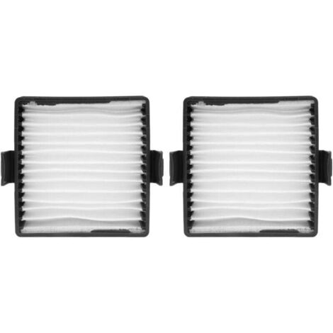 Vtizikl Filtre à Vide 2 Pièces, Pièces D'accessoires D'aspirateur Domestique ABS Haute efficacité Adaptées pour P712 P713 P714K (1/4)