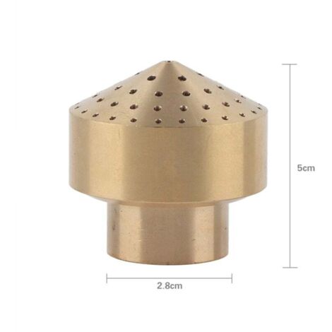 Buse De Fontaine En Laiton Style Feu D'artifice - 1/4", 1/2" Ou 3/4" - Pour Jardin, Bassin, Jet D'eau Décoratif