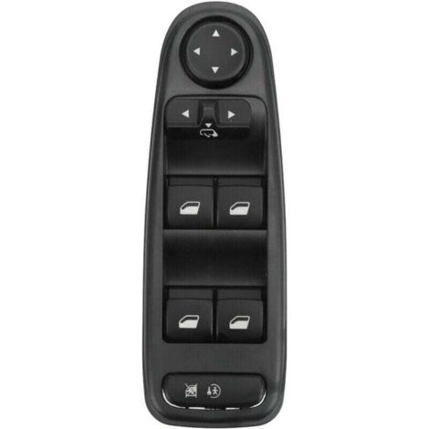 Vtizikl Commutateur de Lève-vitre électrique Côté Conducteur, 6554.YH 96639383ZD Remplacement pour CITROEN C4 GRAND PICASSO 2006-2013, PICA (1/4)