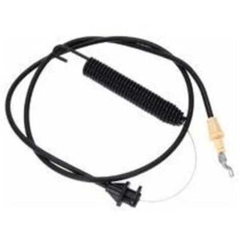 Vtizikl Câble de Rechange pour tondeuses, tracteurs de gazon pour les modèles MTD Troy-Bilt Tool 746-04173B 746-04173E (1/4)