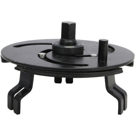 Vtizikl Clé de bouchon de réservoir de carburant de voiture universelle réglable multifonctionnelle démontage et assemblage outil de clé de bouchon de pompe à essence deux ou trois griffes angle droit (1/4)
