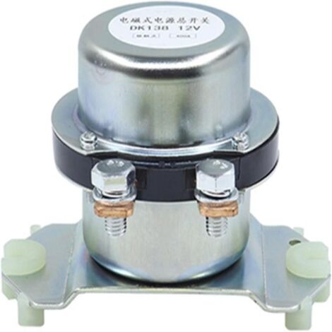 Vtizikl 300A100A Grand Courant Batterie Anti-fuite Relais Electromagnétique Auto Moteur Voiture Interrupteur Principal 12v(300A,DK138 12VDC) (1/5)