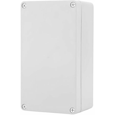 Vtizikl Boîte de Jonction,Boîtier de Projet ABS RéSistant à L'Eau IP65 Boîtier D'Instrument Boîte de Jonction de CâBlage BoîTier en Plastique de Bricolage BoîTe de Jonction D'Alimentation(1589060mm) (1/4)