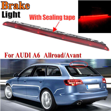 Vtizikl Troisième Feu Stop pour A-udi A6 Avant 2005-2008 4F9945097 (Rouge) (1/4)