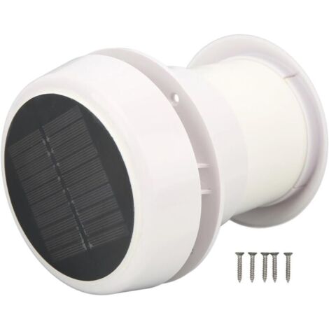 Vtizikl Ventilateur de Toit RV, Ventilateur D'extraction de Toit DC12V RV Silencieux à énergie Solaire pour Camping-Cars Caravanes Navires Yachts (1/4)