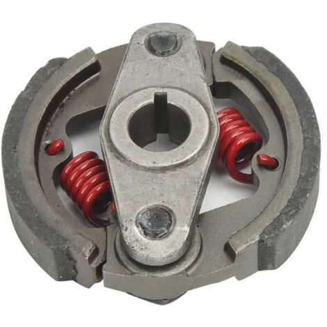 Vtizikl Garniture d'embrayage 2 Temps Accessoire de plaquette d'embrayage Convient pour 43cc 47cc 49cc Mini Moto Quad ATV Dirt Bike Embrayage assembl Complet (1/4)
