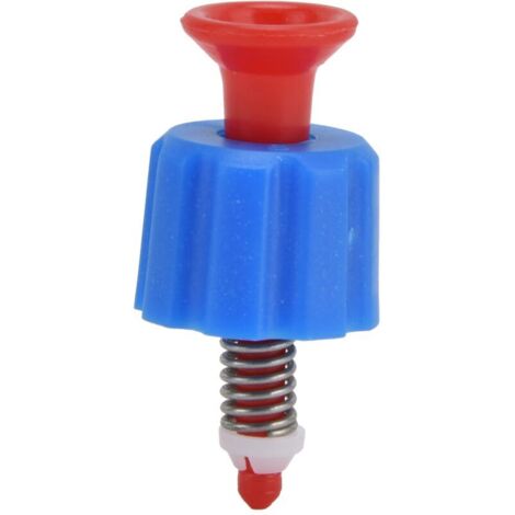 Vtizikl Soupape de Surpression PP, Accessoire de Soupape de sécurité Automatique pour Pulvérisateur à Dos 3L/5L/8L (Rouge Bleu) (1/4)