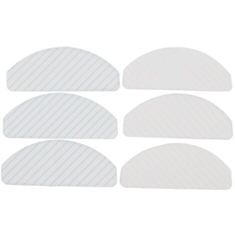 Vtizikl Lot de 6 Tampons de Rechange pour Aspirateur Yeedi Vac 2pro, Lavables, Réutilisables, Tampons de Nettoyage, Pièces de Rechange, Accessoires de Balayeuse (1/4)