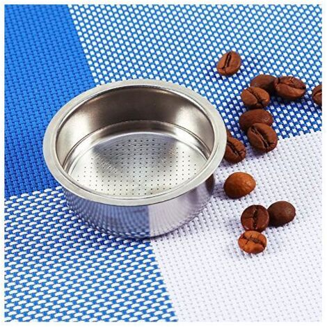 Filtre Panier Pressurisé Acier Inoxydable 51-52 Mm – Filtre Machine à Café Réutilisable Pour Expresso