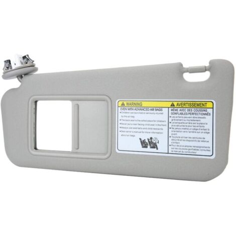 Vtizikl Pare Soleil Conducteur Berlingo 46 Cm, Pare Soleil, Pare-Soleil de Voiture, Pare-Soleil côté conducteur Gauche 74320-42501-B2 pièces de Camion de Voiture adaptées pour 2006-2009 Gris (1/4)