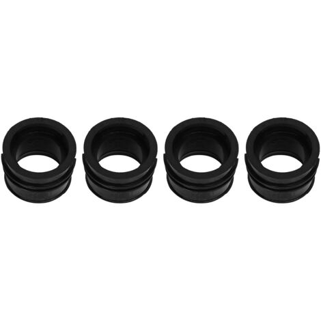 Raccord en caoutchouc pour carburateur et admission d’air compatible Kawasaki GPZ900R Ninja ZX900A – Lot de 4 – Vtizikl (1/5)