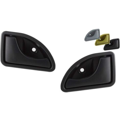 Maniglia porta anteriore sinistra e destra Vtizikl 2 x TWINGO/KANGOO, GARANZIA A VITA (Nero) (1/4)
