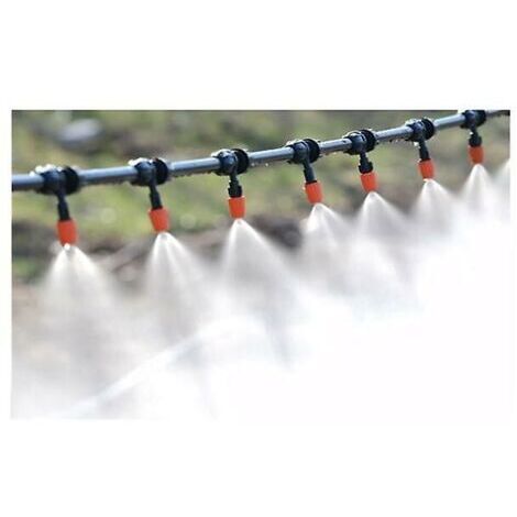 VtiziklSpray de jardin extérieur, système de refroidissement par atomisation, kit d’irrigation automatique 4/7