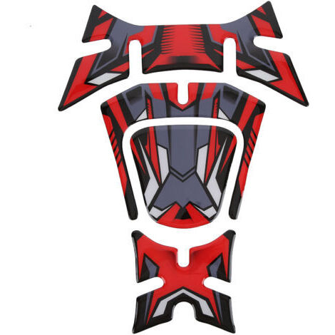 Vtizikl Autocollant réfléchissant pour réservoir de carburant, autocollant de décoration de couleur rouge pour Honda PCX125 PCX150 2018 2019 (1/5)