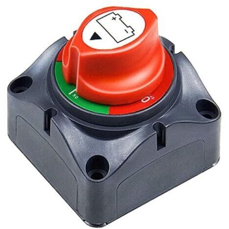 VtiziklCoupe Circuit de Batterie 12V - 48V Interrupteur Isolateur de Batterie, Interrupteur de Déconnexion de Batterie étanche 275A Commutateur d'Isolateur de Batterie pour Voitures, Bateaux (1/5)