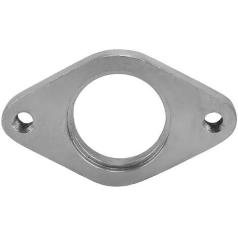 Vtizikl Bride D'échappement 38mm Acier Inoxydable 2 Boulon Externe Wastegate Bride Universelle pour Voitures Bride D'échappement Diamètre Intérieur du produit: 38mm / 1.5in (1/5)