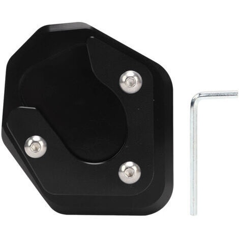 Vtizikl Extension de béquille latérale de pied en aluminium CNC, Support de pied robuste de remplacement pour CFMOTO 800MT 2020 – 2023 noir (1/5)