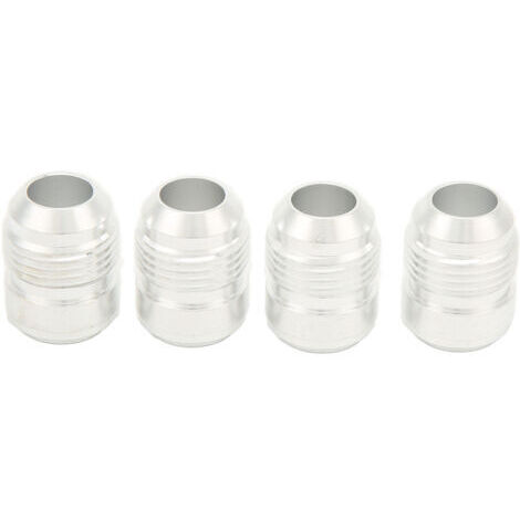 Vtizikl 4 pièces 10AN soudure sur raccord de bonde 3/4in filetage en alliage d'aluminium mle adaptateur d'extrémité de tuyau (1/5)
