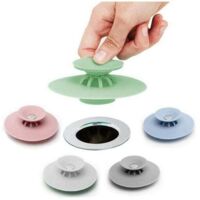 JINGIHE Tappo universale per vasca da bagno, tappo per lavello, in acciaio inox, vasca da bagno