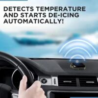 Parcometro Elettronico Auto Digitale Con Omologazione Parabrezza Blu