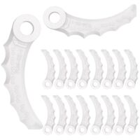 Lame di ricambio in plastica KZQ da 24 pezzi per tosaerba Makita 198426-9