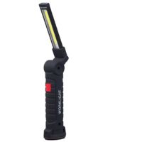 Lampe de travail torche à LED avec base magnétique 5 modes d'éclairage Lampe de camping USB