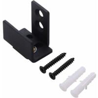 VtiziklGuide de sol pour porte de grange, guide de porte coulissante en bas, guide de porte coulissante de grange, guide de sol robuste pour porte coulissante, rails de porte de placard coulissants