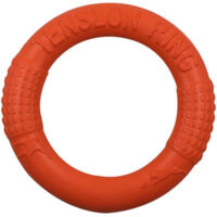 VtiziklAnneau d'entraînement pour chien pour outil de laisse flottante de salle de sport en plein air et outil de jeu interactif Frisbee, anneau d'entraînement flottant Eva(orange)