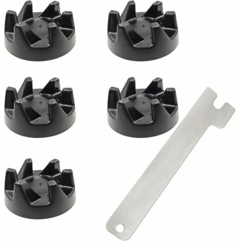 KZQ - 5 piezas de embrague de engranaje de acoplamiento de goma para batidora con herramienta de extracción para KitchenAid 9704230
