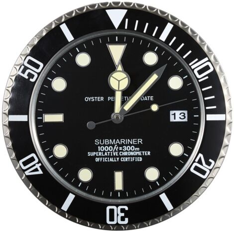 Reloj calendario digital de 8 pulgadas con fecha y hora, reloj para padres con Alzheimer, negro, 21,5 x 172,4 cm (1/4)