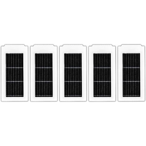Filtro HEPA de repuesto X5 Omni compatible con ECOVACS DEEBOT X5 Omni, X5 Pro Omni Robot Aspirador, Kit de accesorios de filtro HEPA, paquete de 5 (1/4)