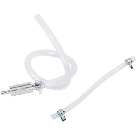 KZQ Purgador de frenos de motocicleta, manguera de purga de embrague, purgador de freno hidráulico flexible, válvula unidireccional, tubo de purga, herramienta de purga para motocicleta (1/4)